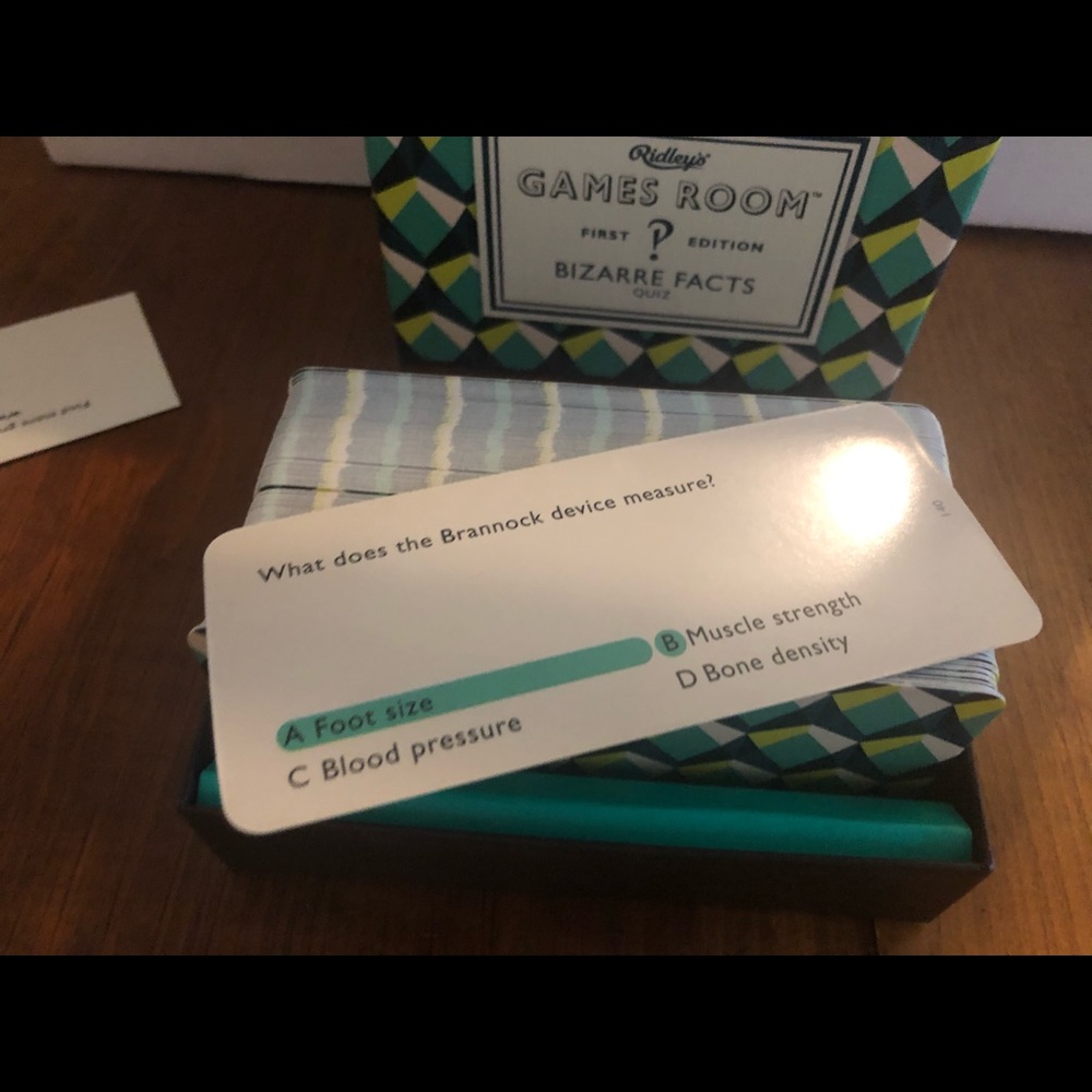 Ridley’s Games Room Bizarre Facts